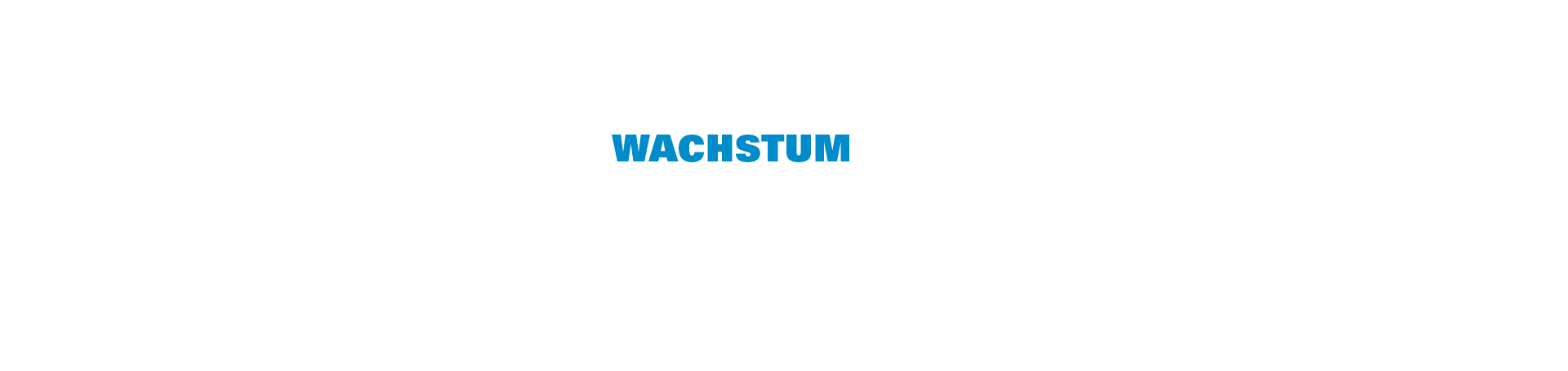 Mitarbeiter Wachstum