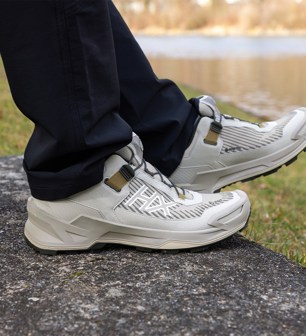 Schuhe, Sneaker, Grau, Outdoorschuh, Laufsport, Sneaker, Hiking-Schuhe, Mesh-Muster, Grau, Außenbereich