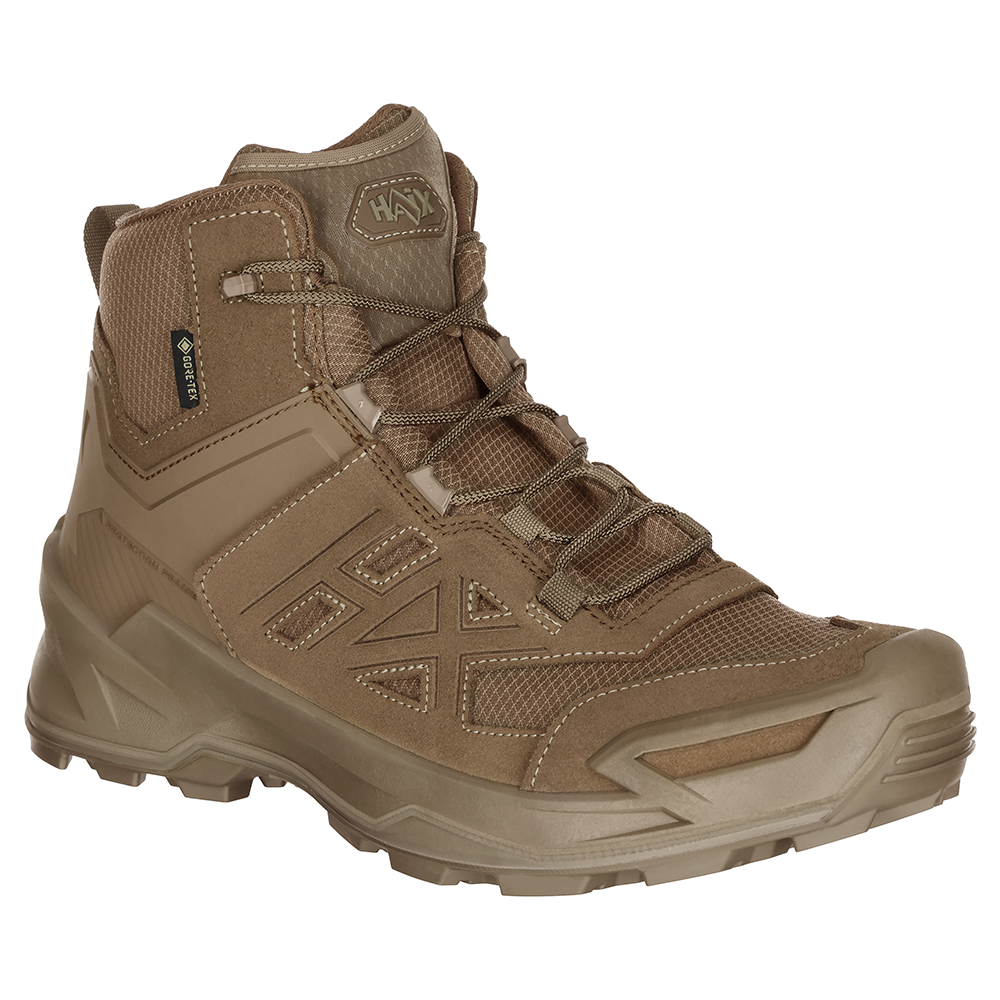 Stiefel, Wanderschuhe, Gummisohle, Leder, GORE-TEX