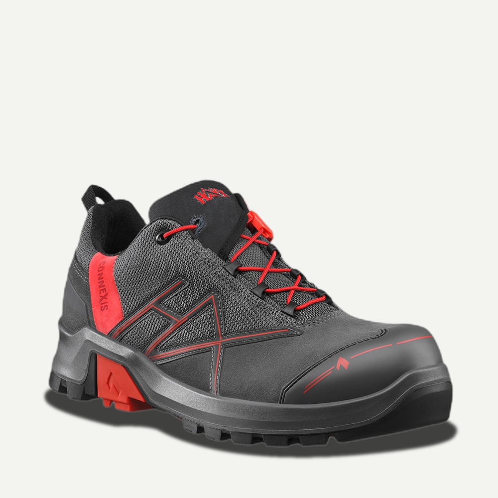 HAIX CONNEXIS Safety+ GTX low/grey-red