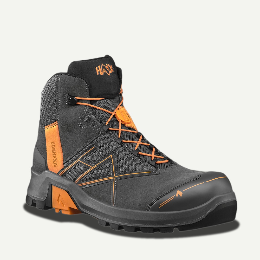 HAIX CONNEXIS Safety+ GTX mid/grey-orange
